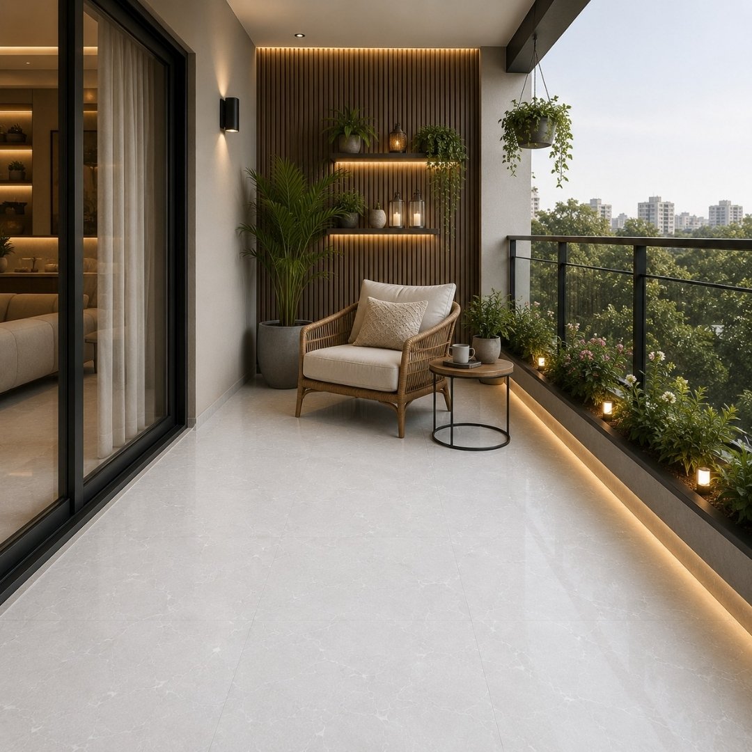 AL 6035 Plain and texture Balcony / Terrace - My Home Studio
